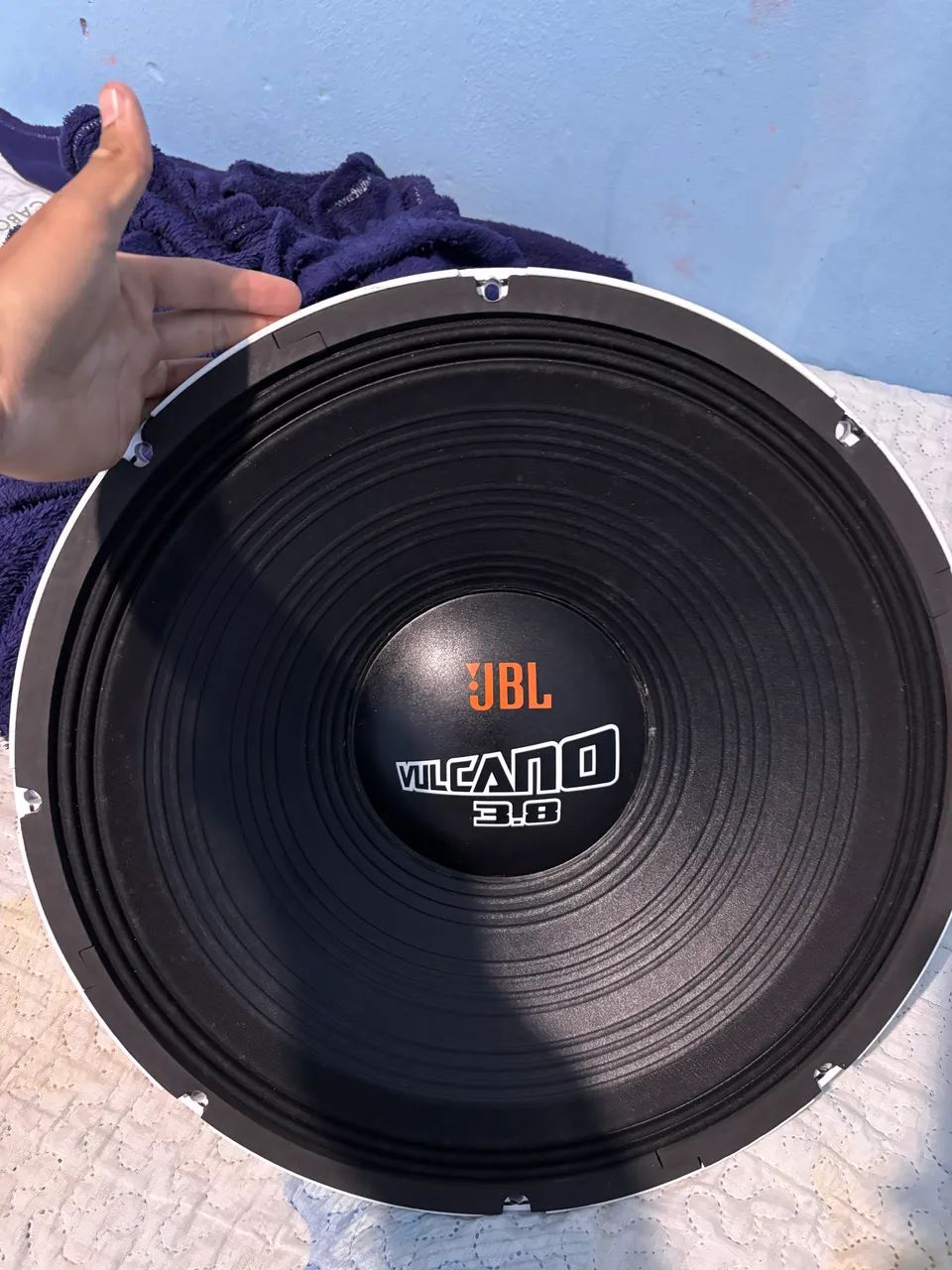 Subwoofer JBL vulcano ultimamente de 18 polegadas sem uso - Foto 4