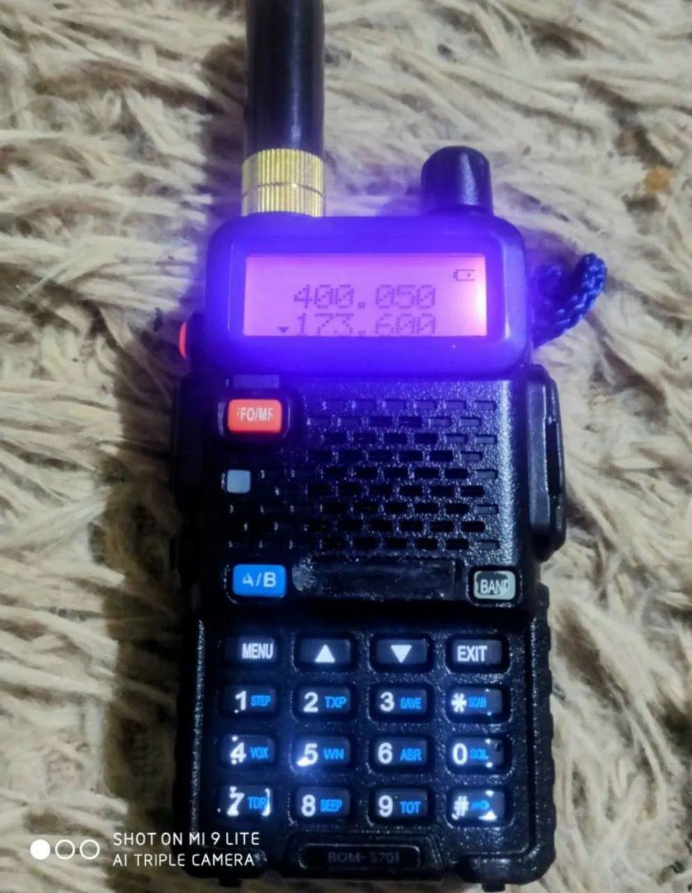 Rádio baofeng UV 5r