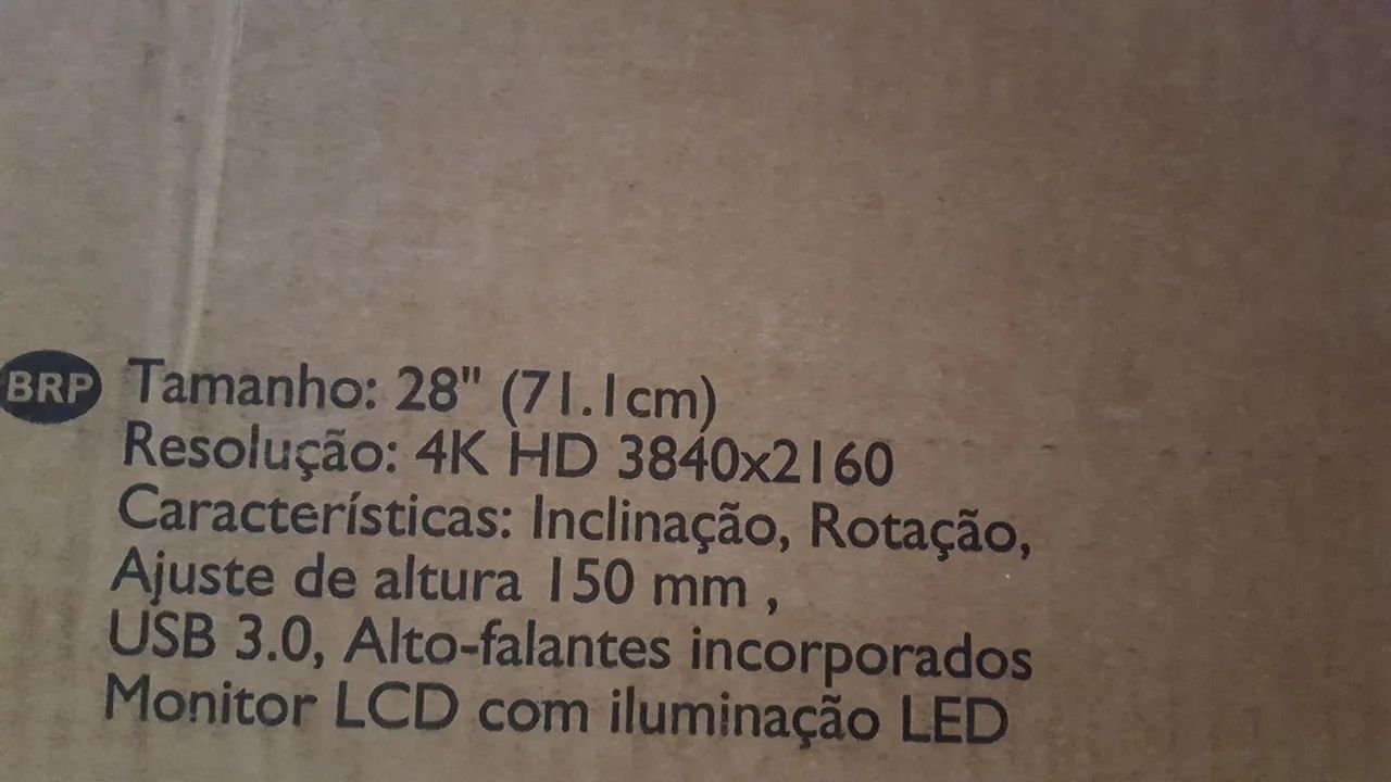 Monitor 4k Philips 28 polegadas  - Foto 4