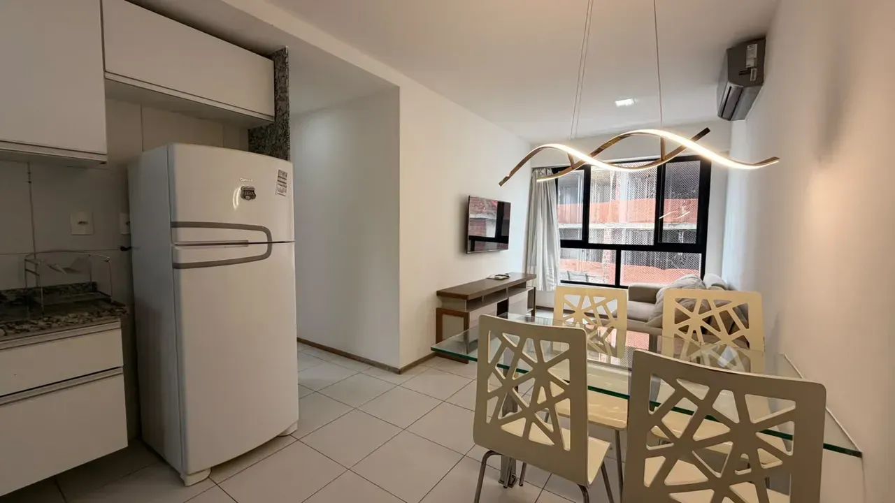 Apartamento 02 Quartos mobiliado Edf. Ideal Prince com 55m². Boa Viagem - Foto 2