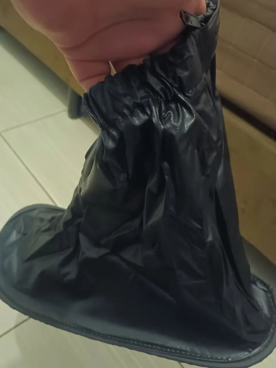 Bota de sobre por impermeável / Polaina / Capa de chuva  - Foto 3
