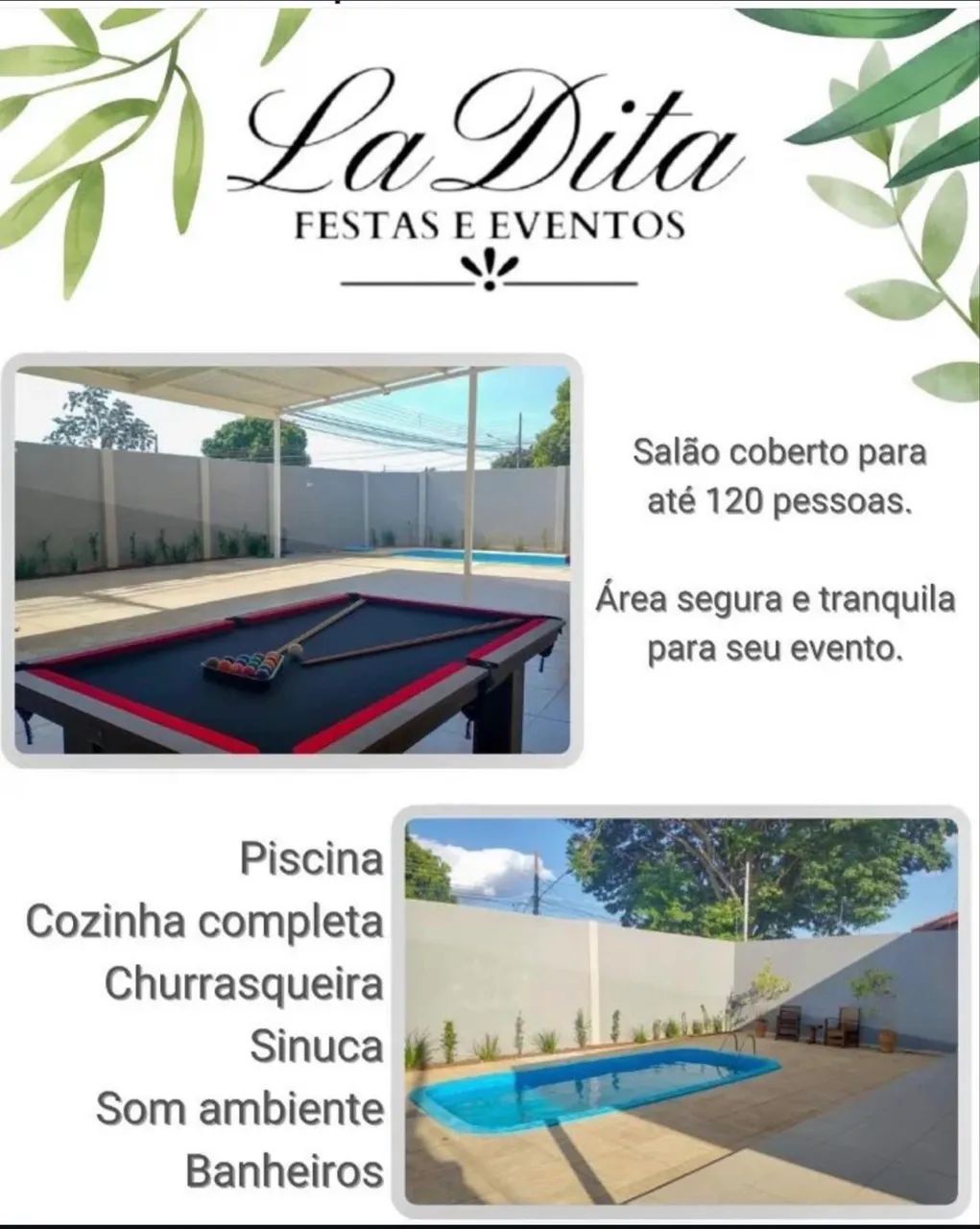 CASA PARA EVENTO - LA DITA