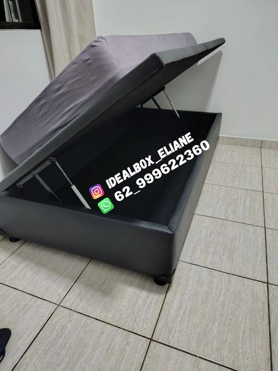 Box baú solteiro 88×188 - Preço de fábrica  - Foto 3