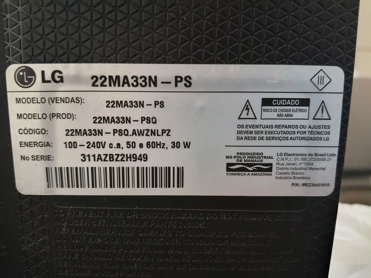 Tv lg 24 polegadas em excelente estado  - Foto 4