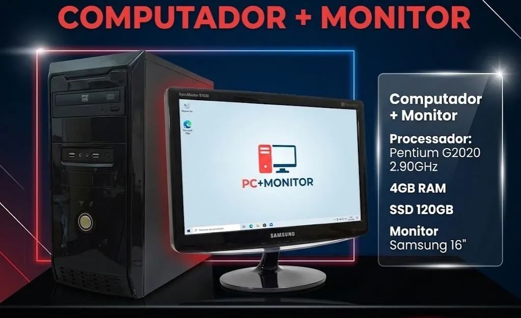 Computador + monitor