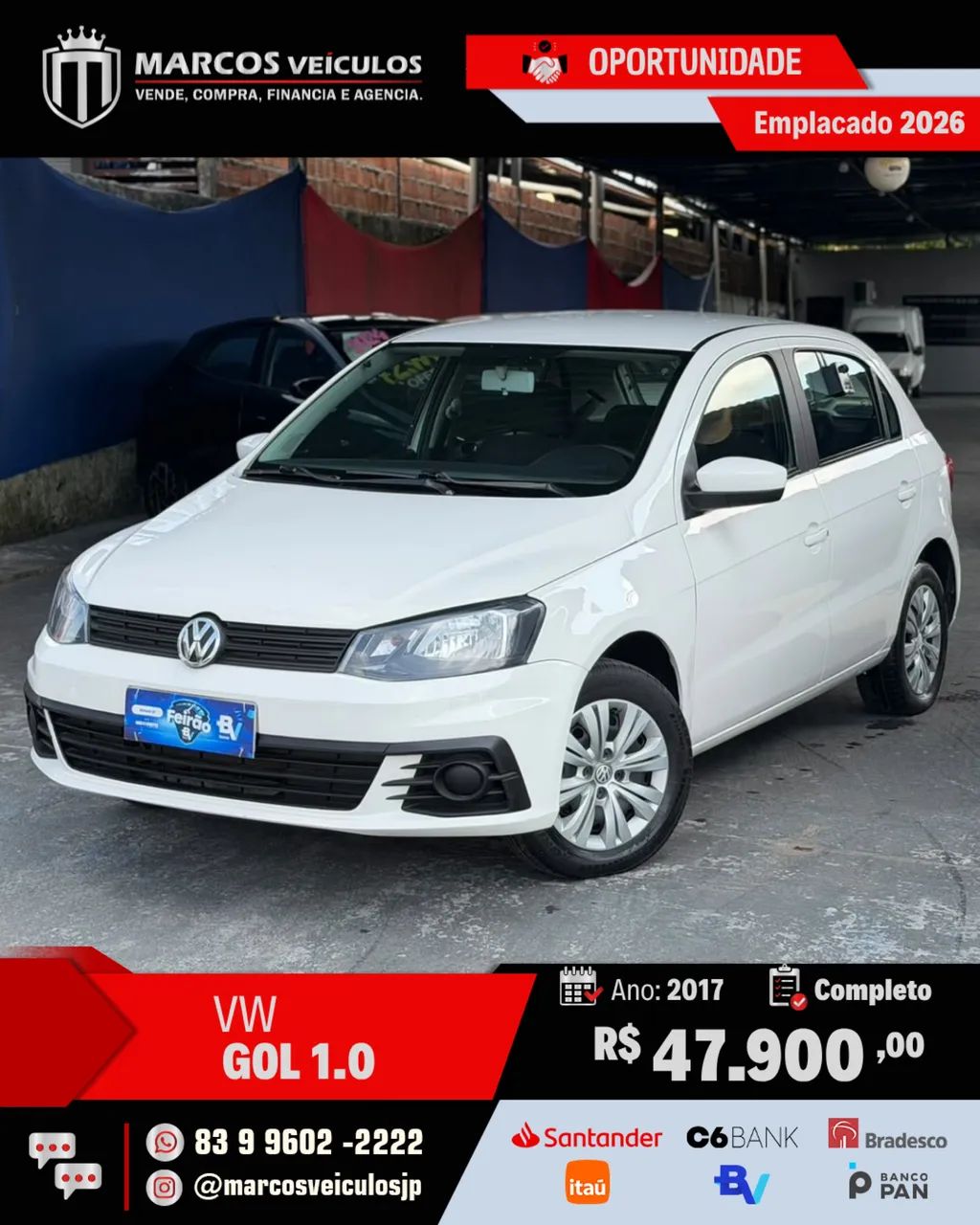 Volkswagen Gol 1.0 12V FLEX 2017