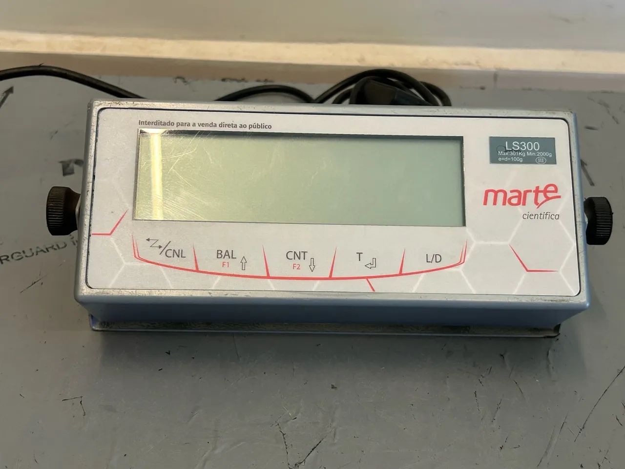 Balança Marte Científica LS300 - 301 kg - Foto 4