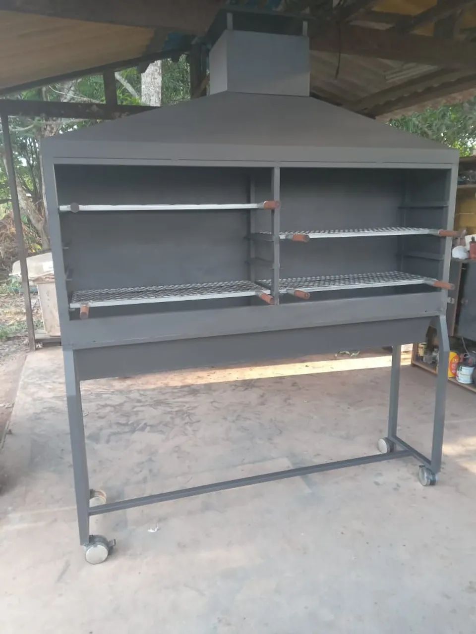 Churrasqueira para espetinho com 4grelha - Foto 2