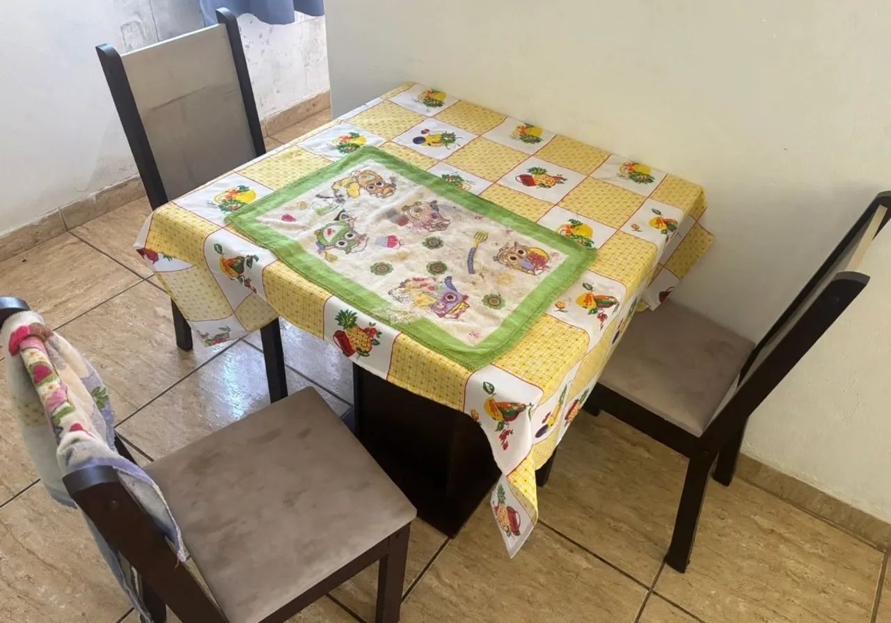 Mesa tampão de vidro 