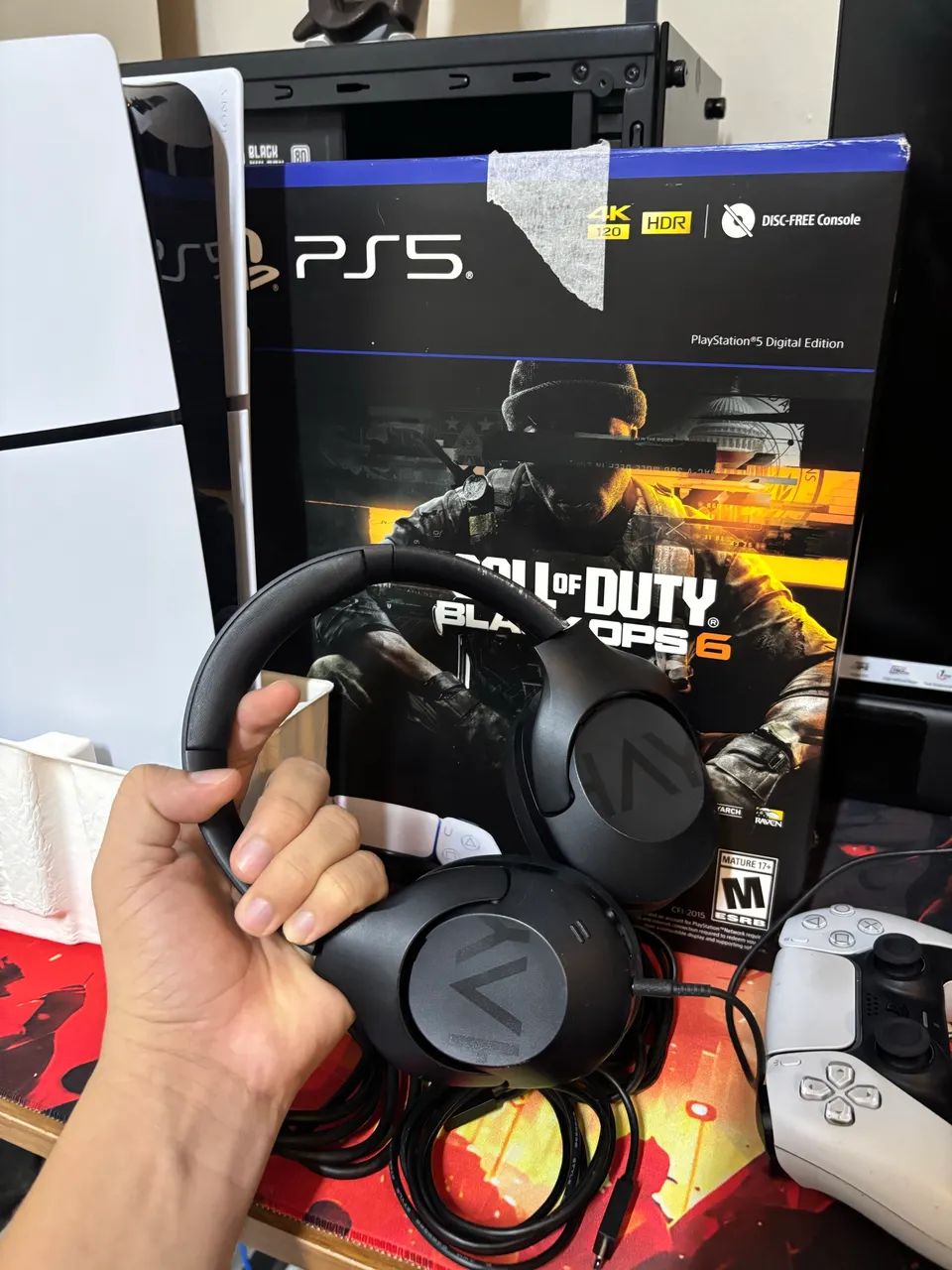 PS5 1TERA COM HEADSET  - Foto 5