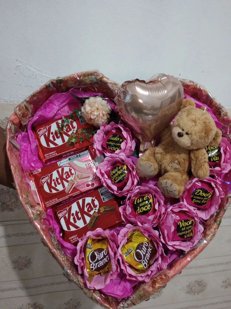  Presente chocolates com pelúcia  - Foto 4