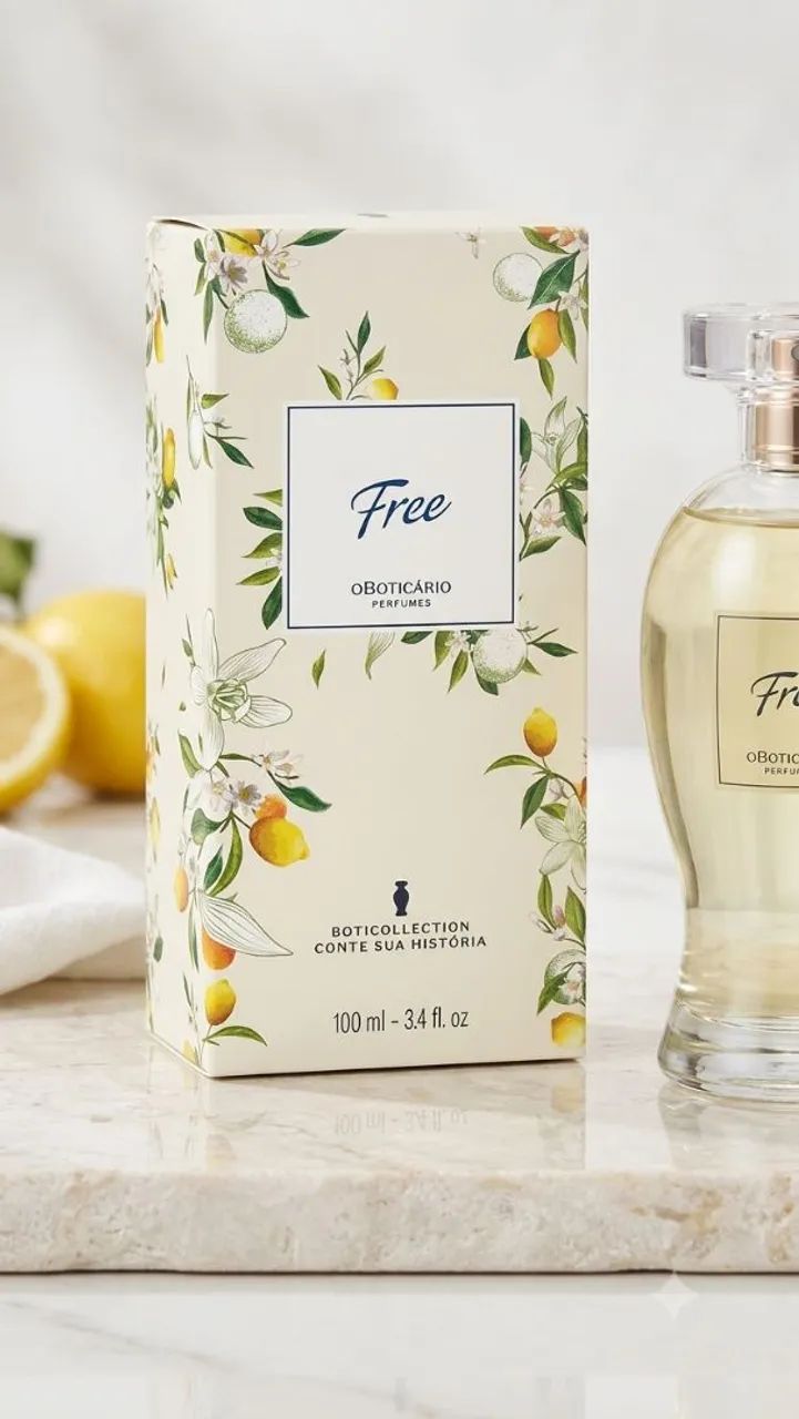 Perfume free do boticário. 