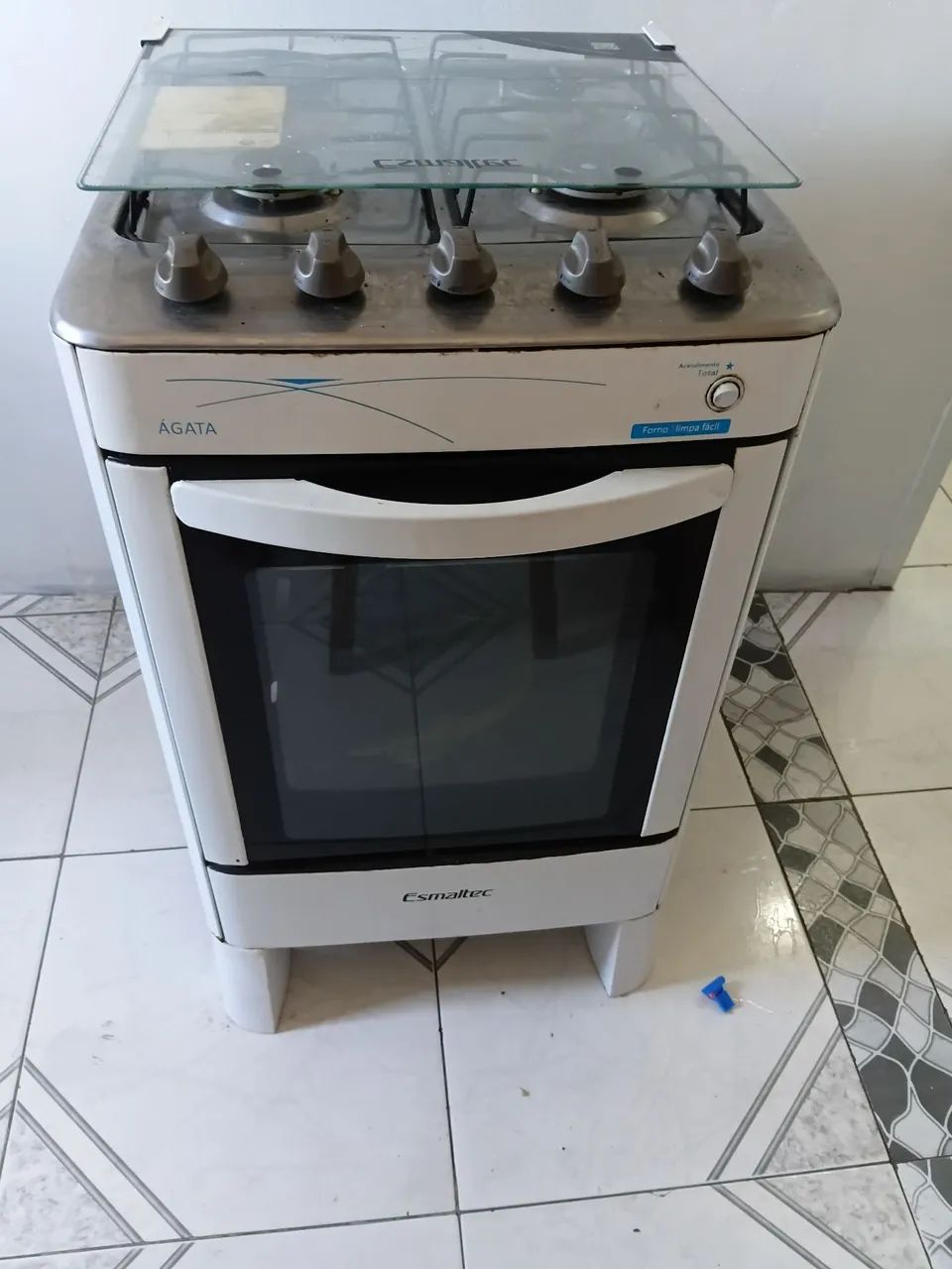 Fogão esmaltec eletrico 4 boca