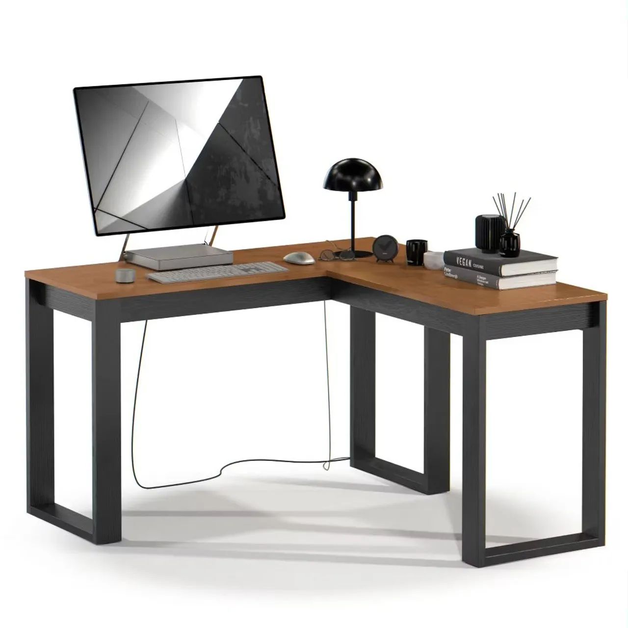 Vendo mesa de escritório em L