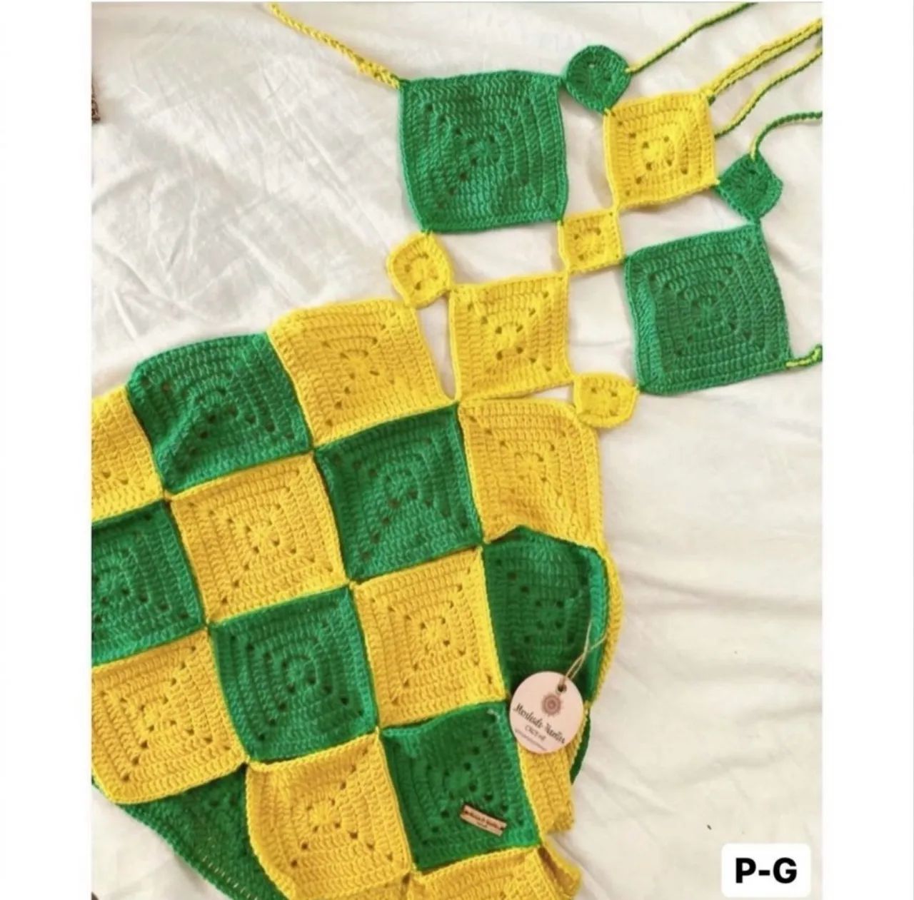 Vestido crochê - 38/40 