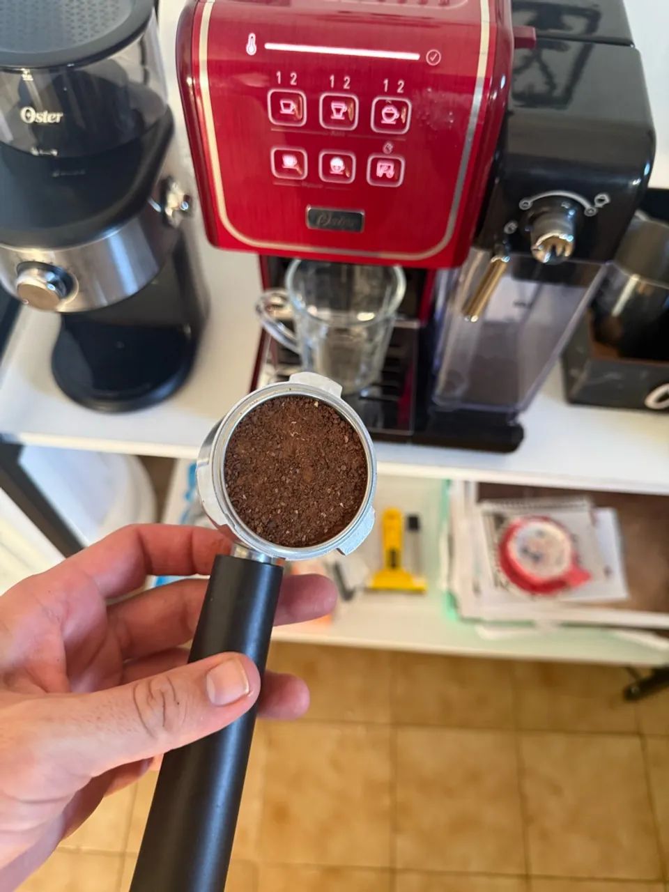 Cafeteira Oster Prima Latte com Moedor - Foto 2