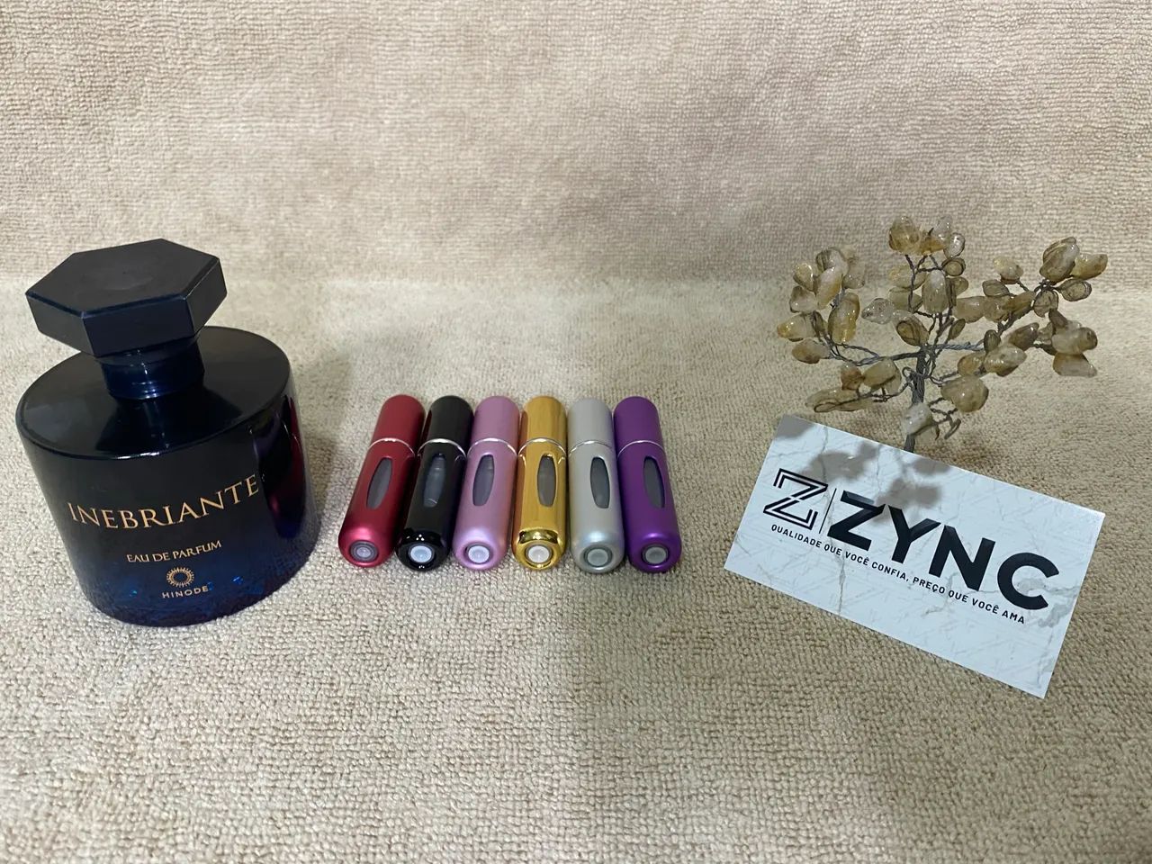 MINI PORTA PERFUME RECARREGÁVEL - 5ML - Foto 2