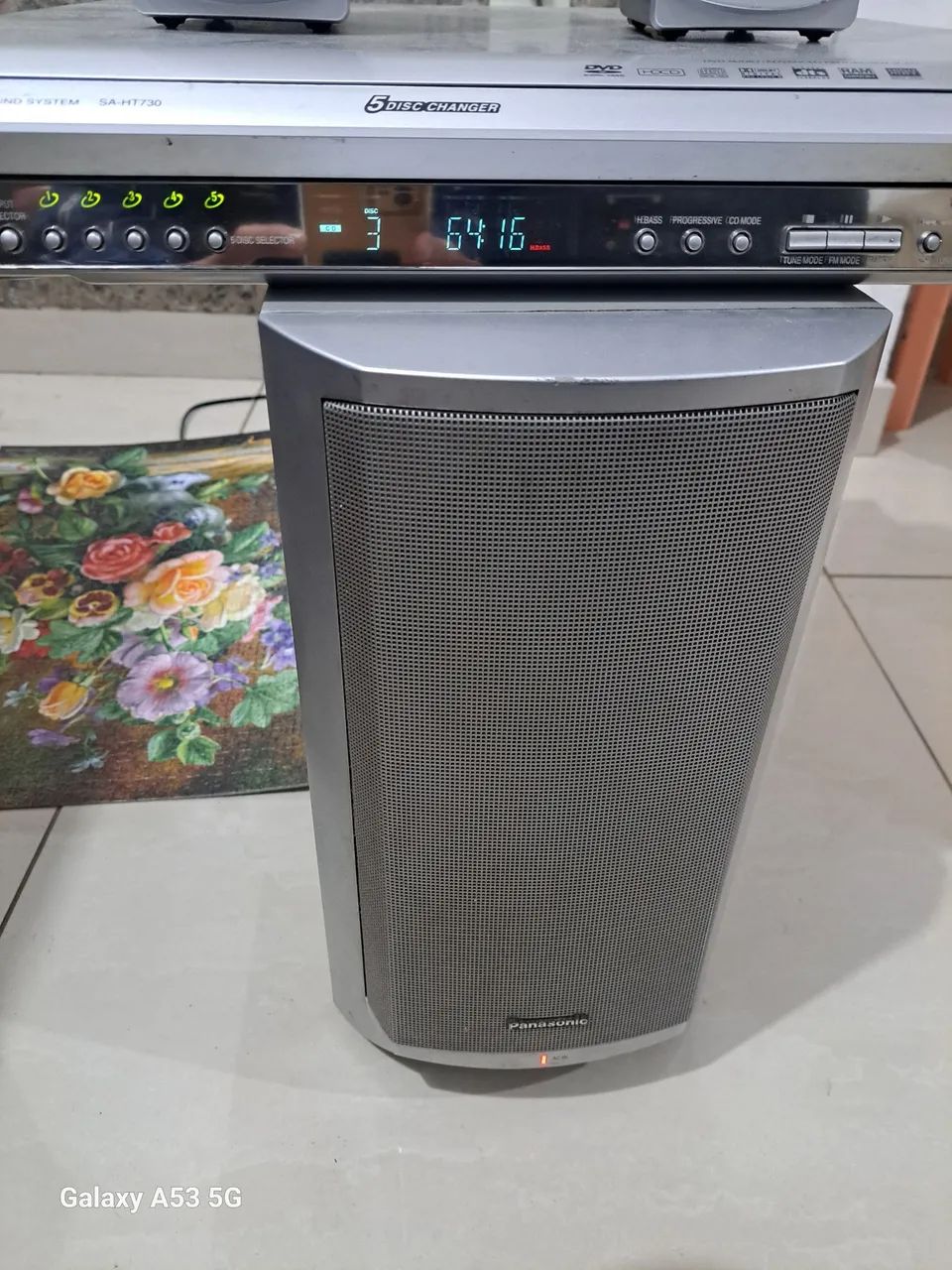 Vendo home theater dystem panasonic  SA-HT730  - Foto 2
