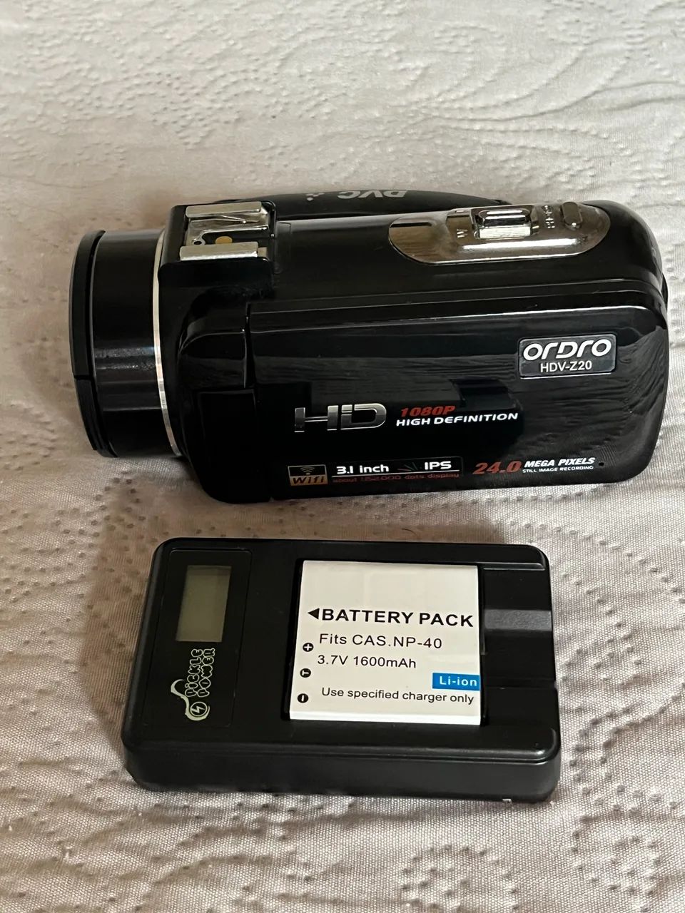 Ordro HDV-Z20 ナイトビジョン デジタルビデオカメラ フルHD Filmadora Ordro HDV-Z20 - Câmeras e Filmadoras - Santa Cruz, Rio