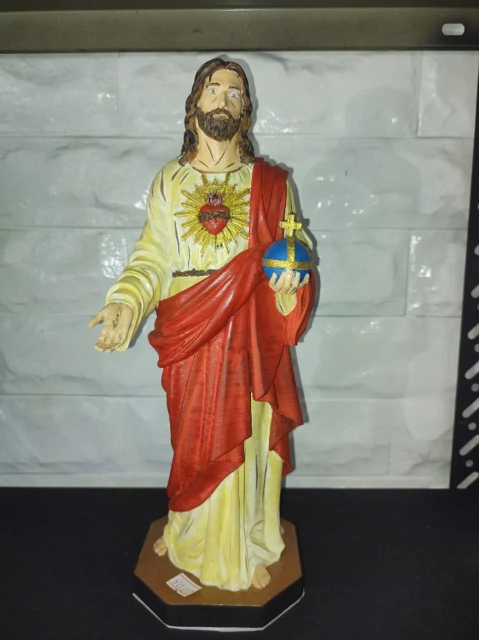 Sagrado Coração de Jesus 30cm (Feita em 3D)