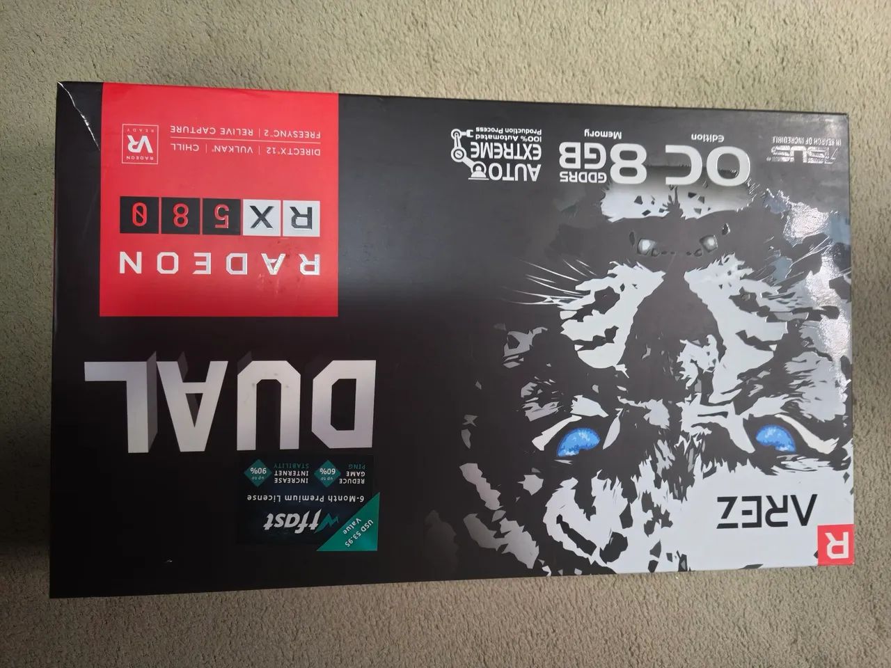 Placa de vídeo Rx 580 perfeito estado - Foto 4