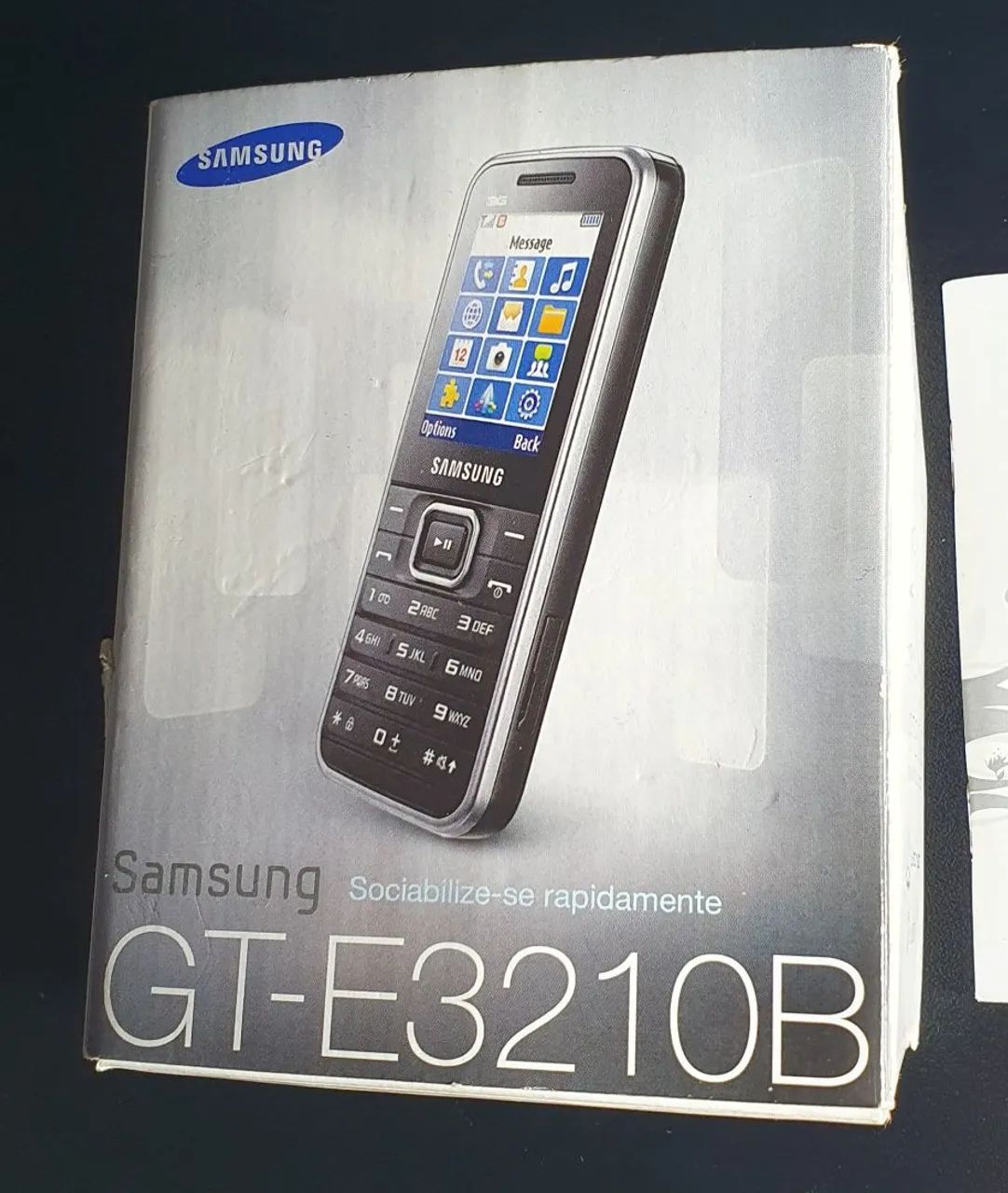 CAIXA CELULAR SAMSUNG ANTIGO GTE3210B  - Foto 3