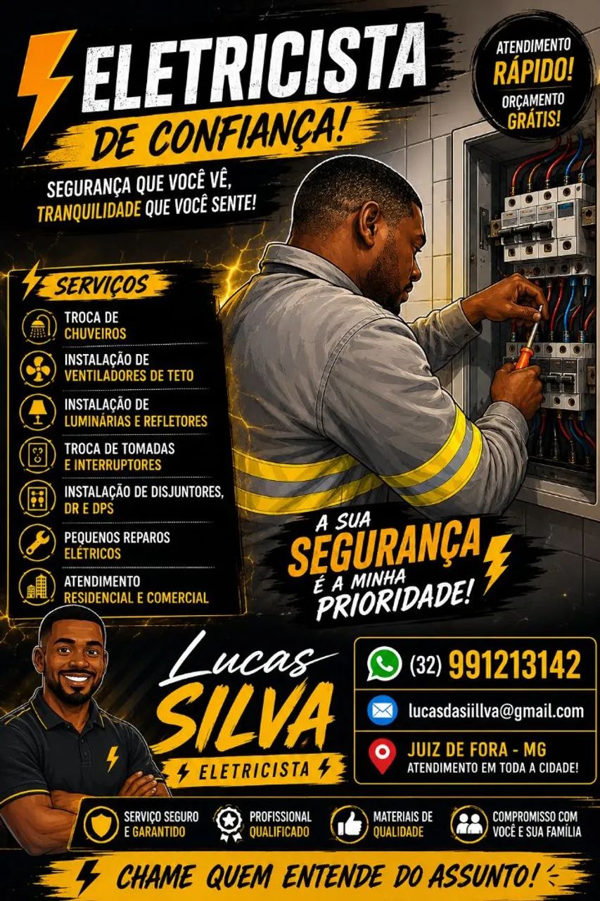 Eletricista residencial e predial 
