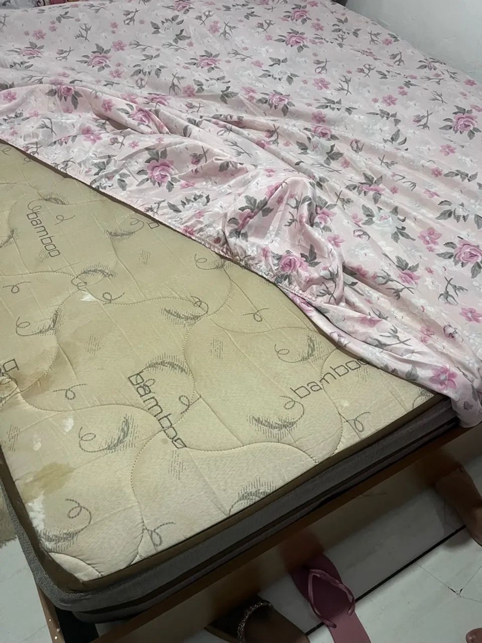 Cama casal com colchão  - Foto 4