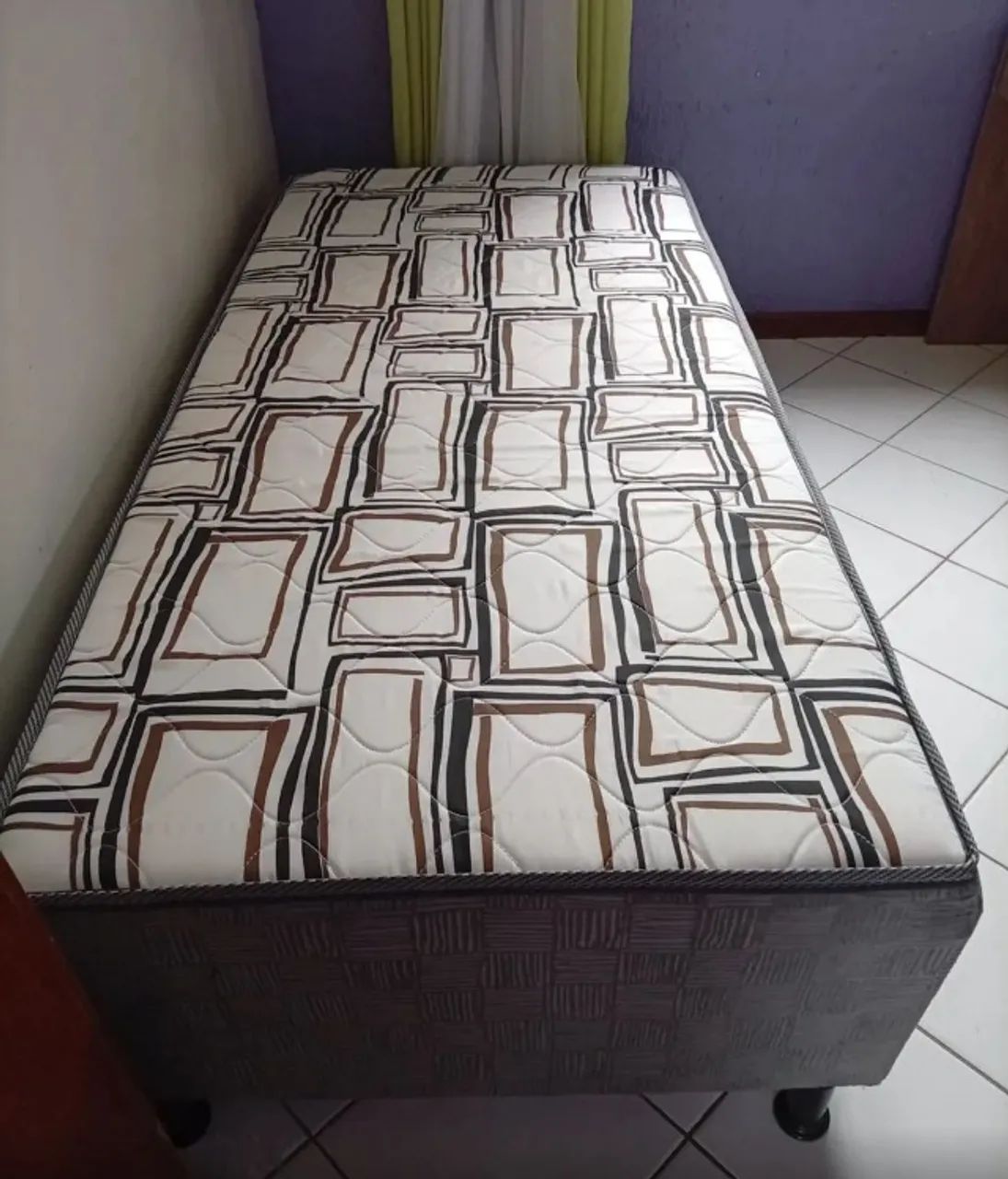 CAMA SOLTEIRO BOX - PEDIU, CHEGOU -  PROMOÇÃO