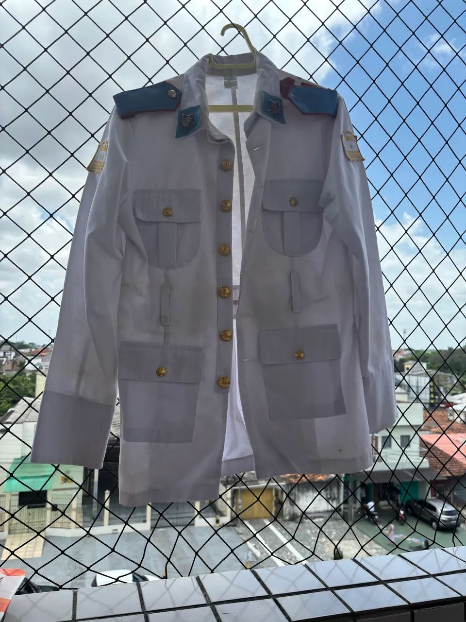 Uniforme de gala tamanho 44 colégio militar 