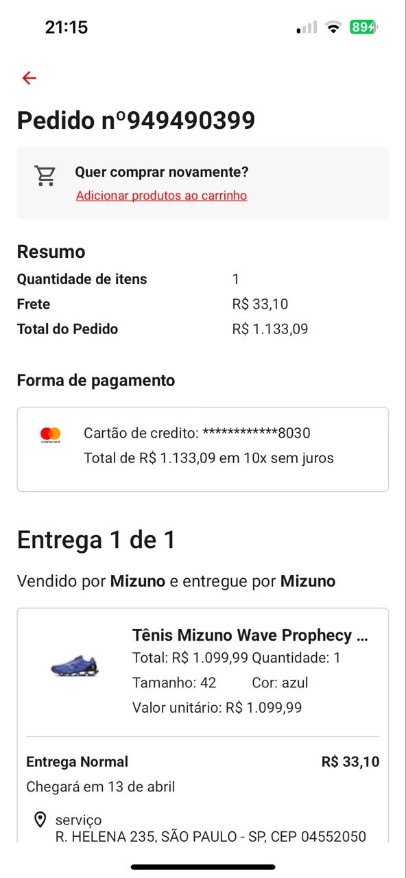 Vendo um Mizuno prophecy 11s  - Foto 4