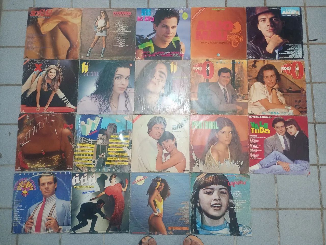  Lote 19 Lps de Novelas/Discos de Vinil