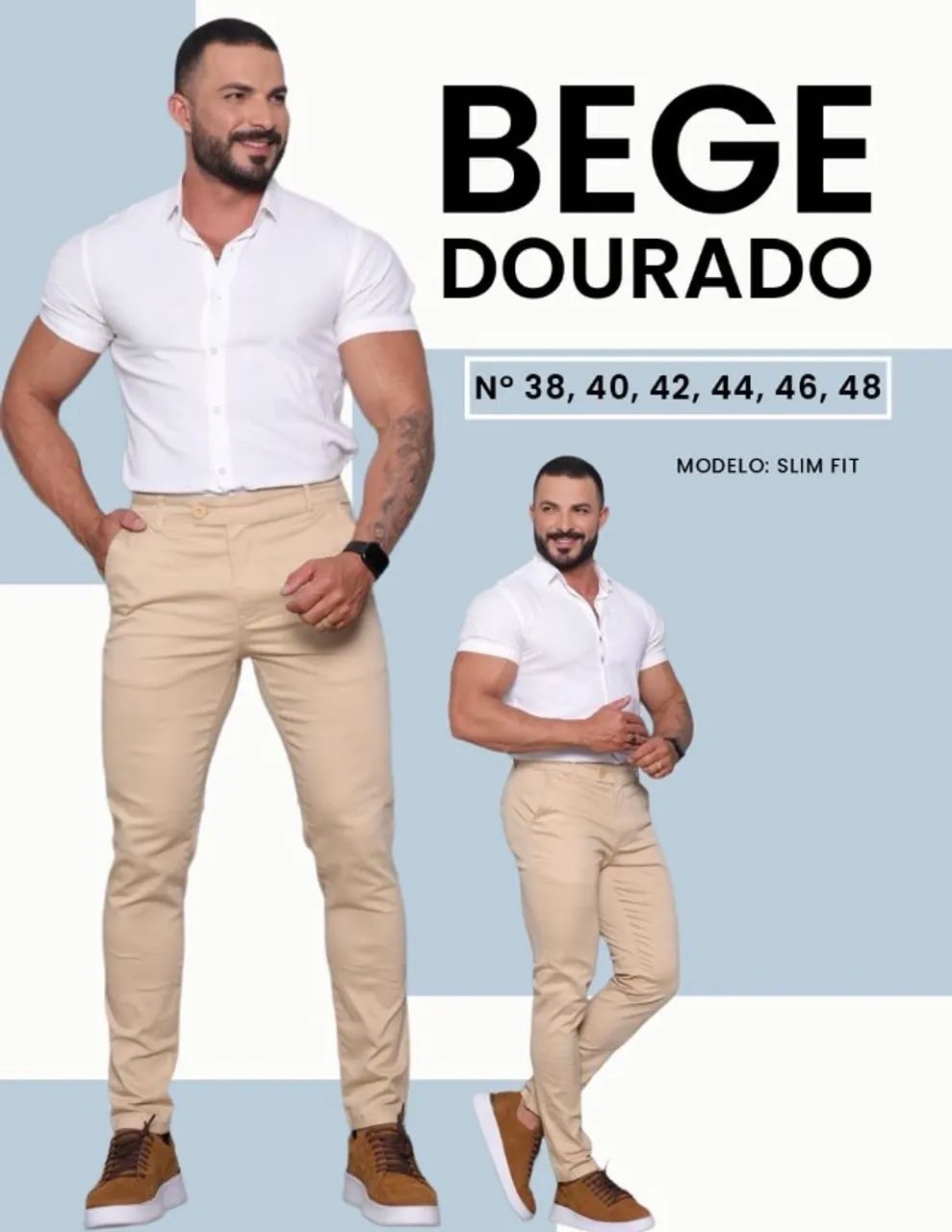 Calça sarja alfaiataria  - Foto 2