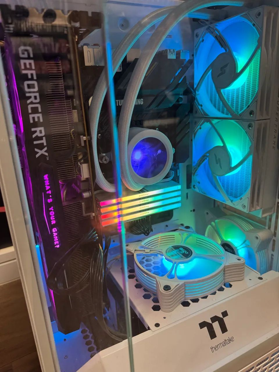 Pc gamer topo de linha lindo rtx 3080 32ram  - Foto 3