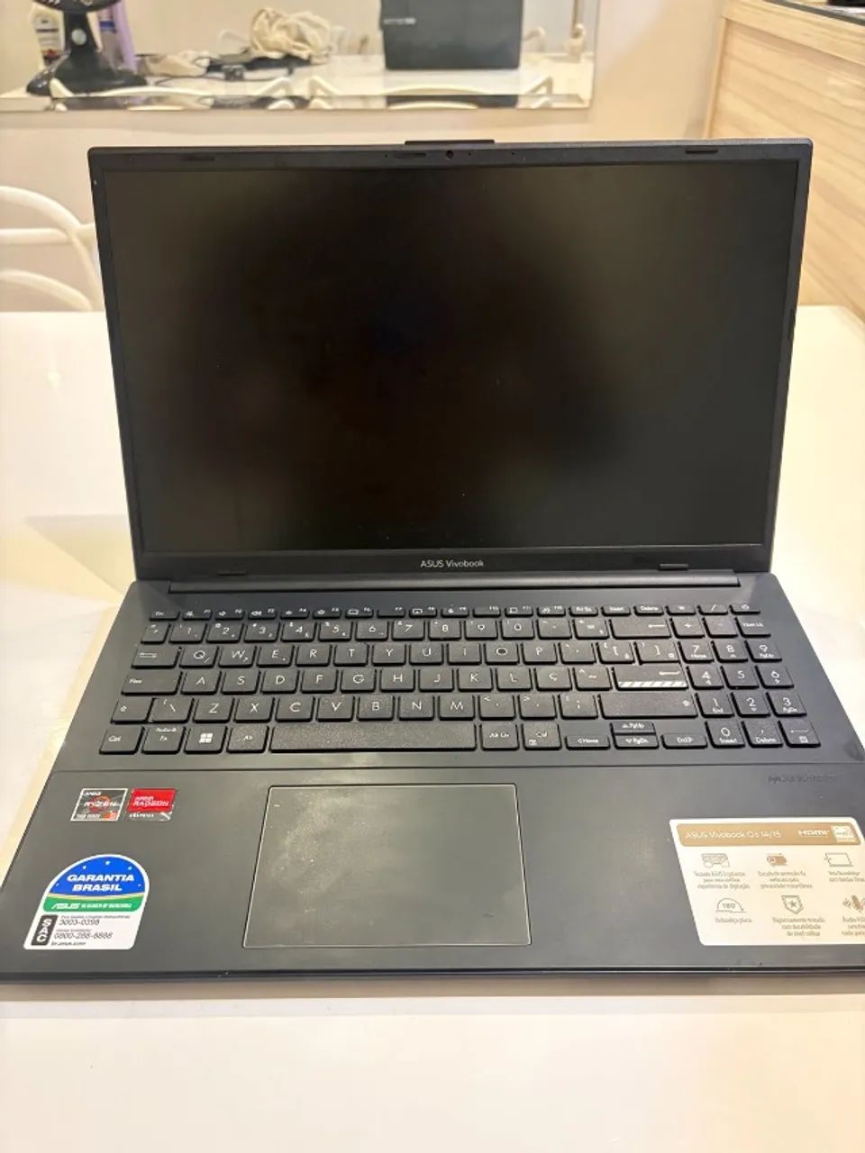 Notebook ASUS Vivobook Go Ryzen 5 7000 SSD