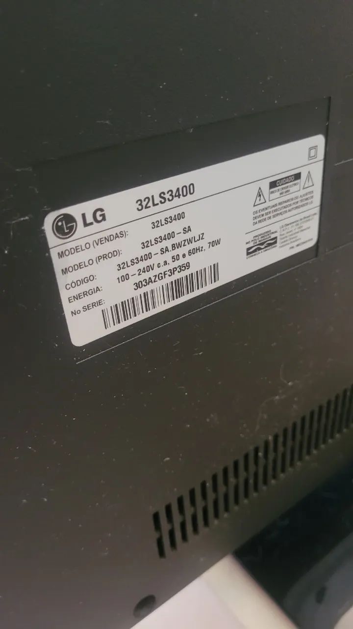TV LG 32LS3400 funcionando - Foto 2
