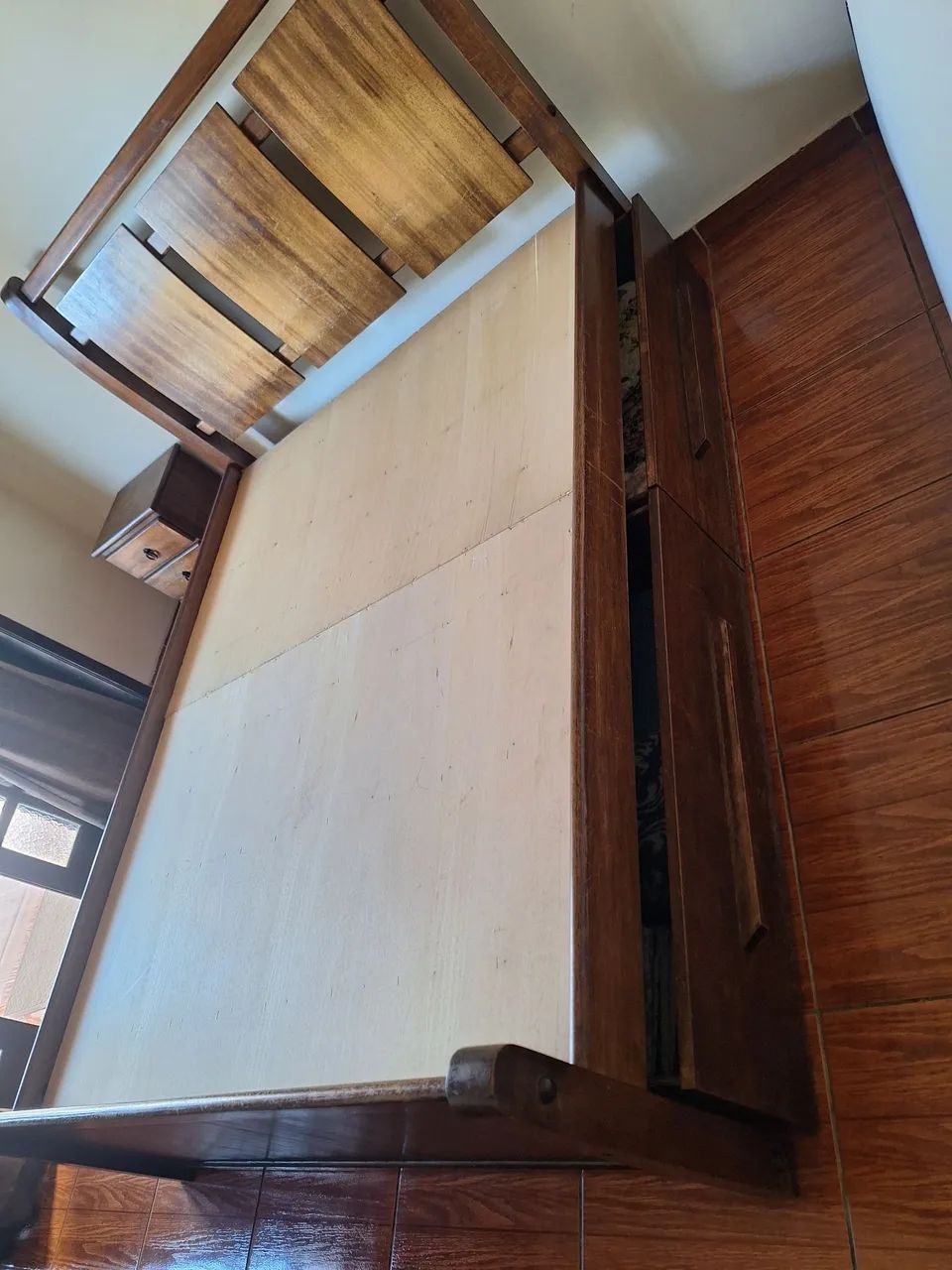 Cama de casal de madeira! - Foto 2