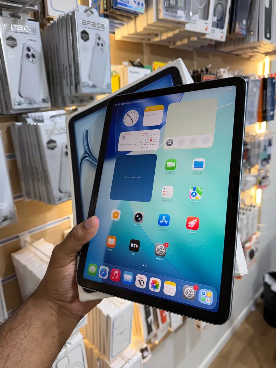iPad m3 256GB azul 