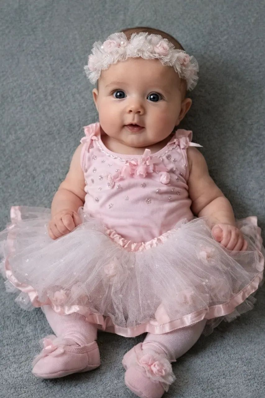 Kit bailarina bebê menininha 