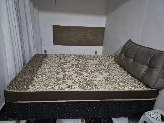 KIT QUARTO - CAMA BOX IMPECÁVEL - 8 MESES DE USO - Foto 3