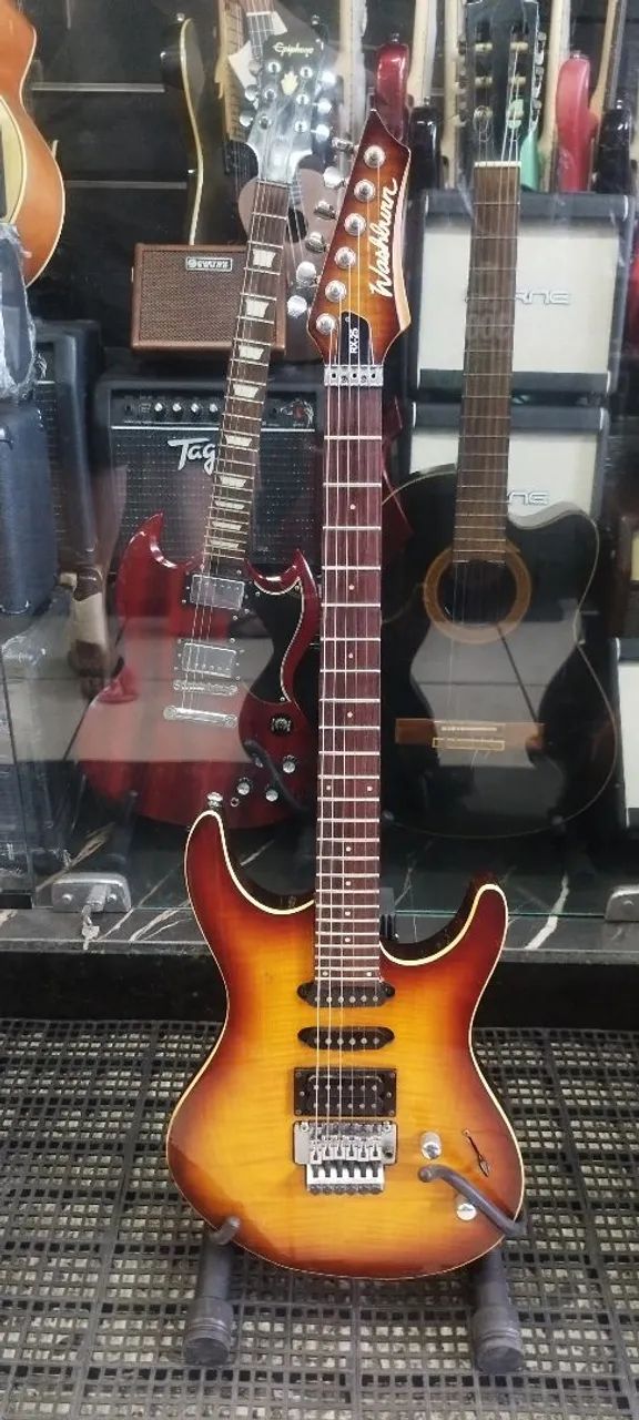 Guitarra Washburn RX-25 - Instrumentos musicais - Centro, São João