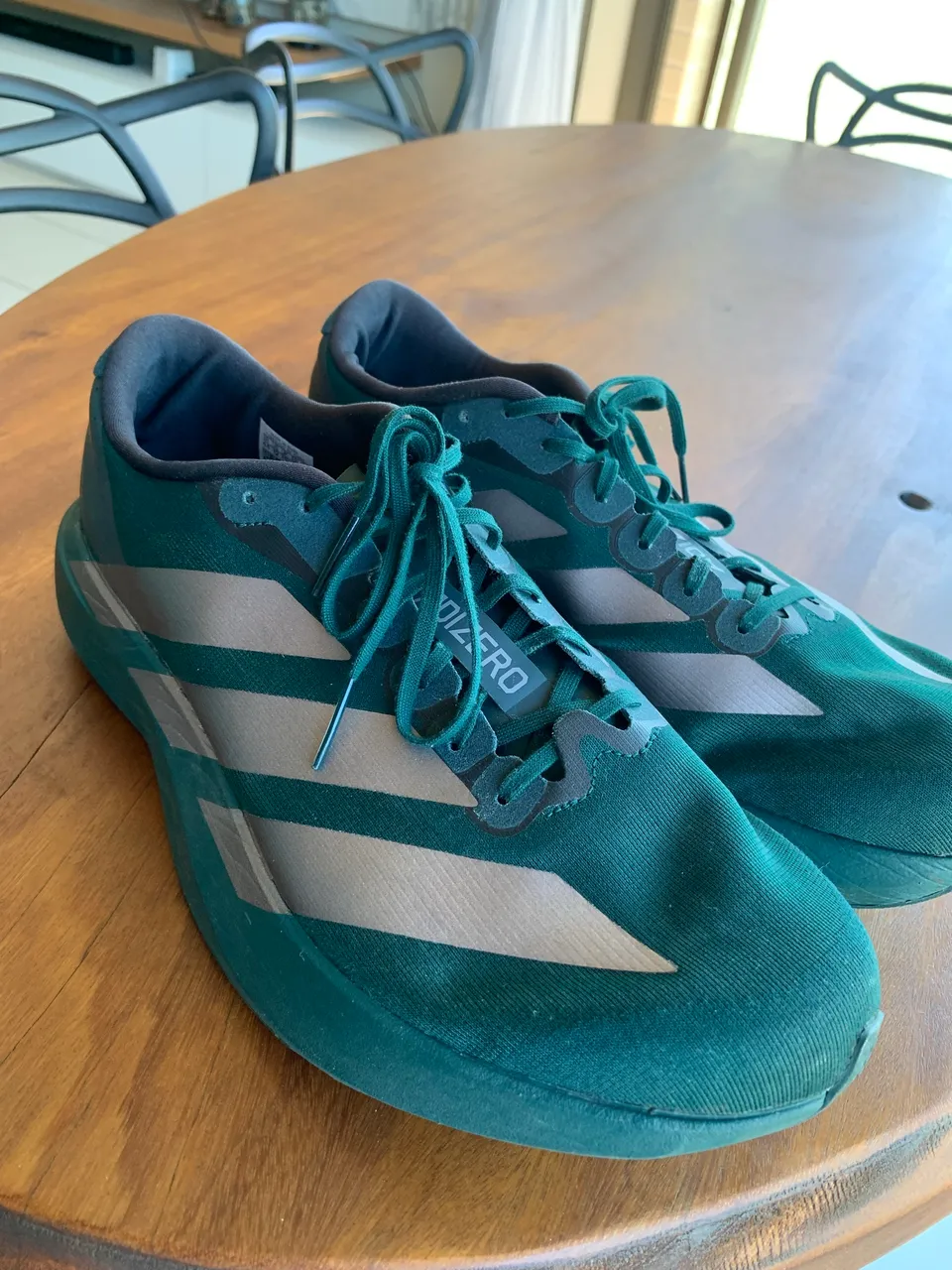 adidas zx 0000 evolution white bright blue tamanho 44 (us 12
