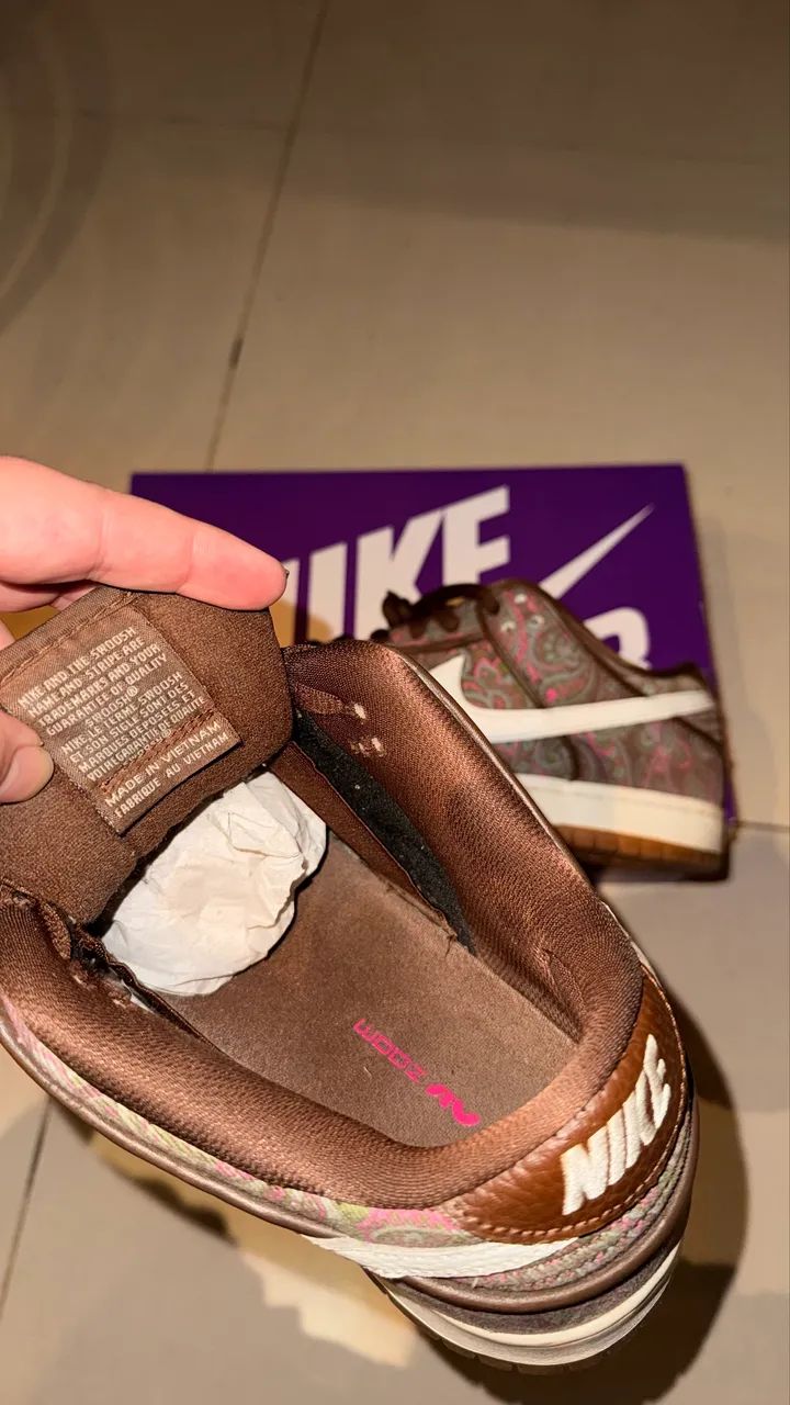 Nike Dunk Paisley Brown - Foto 4