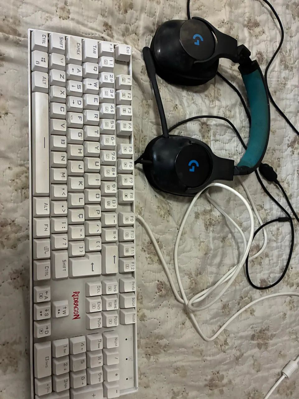 Teclado mecânico red dragon mitra