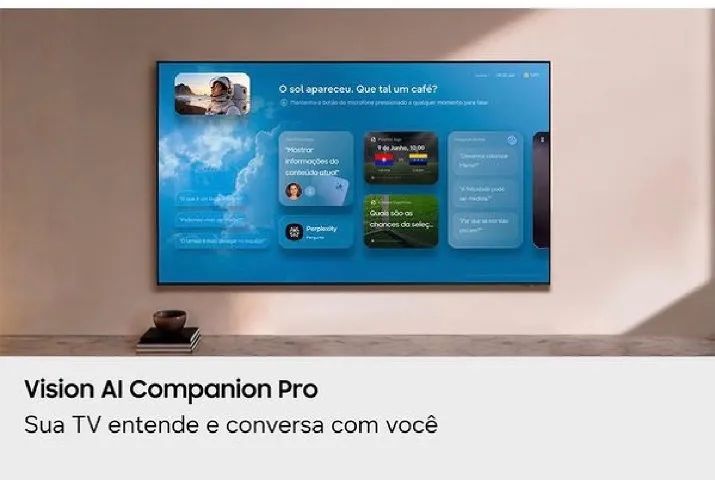 Smart TV Samsung 65 Polegadas Oled | Lacrada | Nota Fiscal  - Foto 3