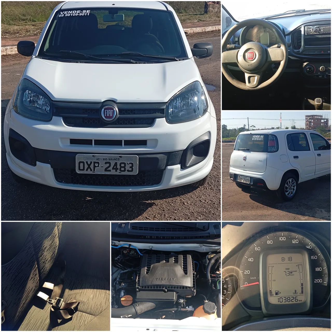 Fiat Uno Drive 1.0 Flex 6V 5P 2018