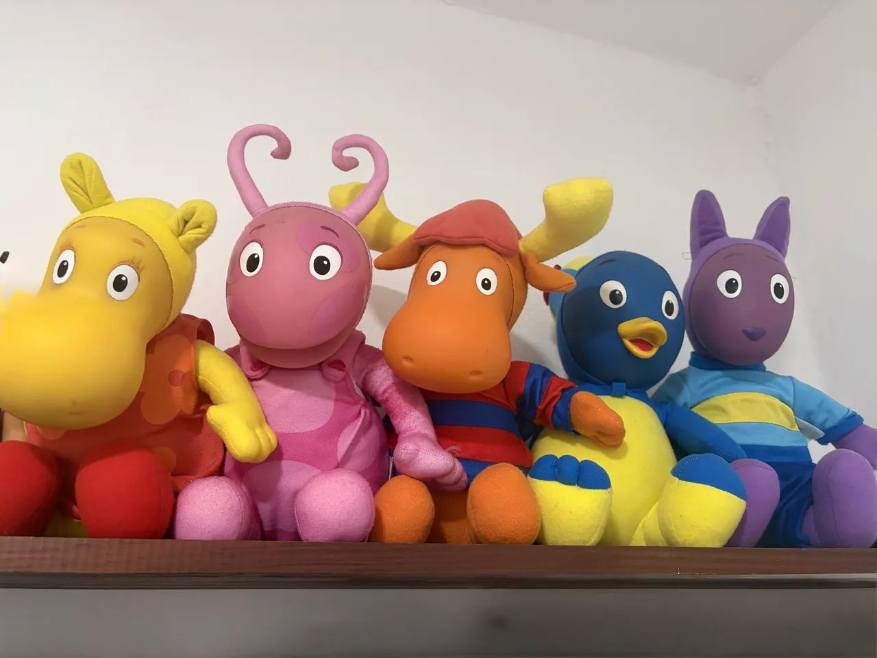 5 bonecos backyardigans