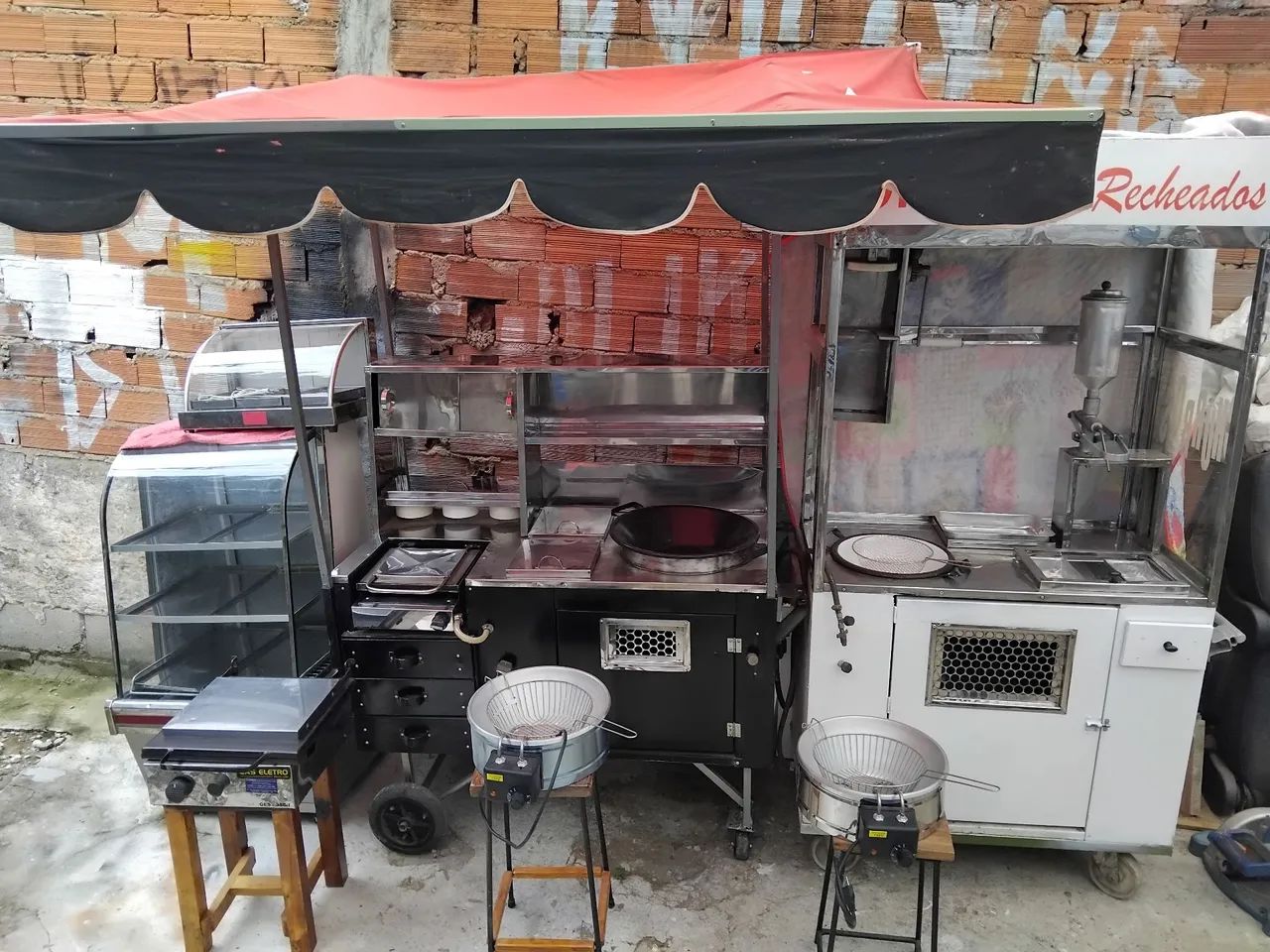 Carrinho de churros e hot dog e outros equipamentos  - Foto 2