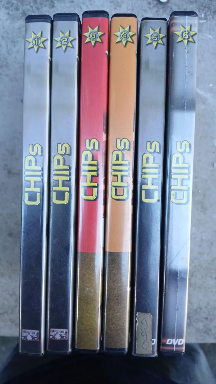 Dvds coleção seriado "Chips"; 6 dvds ,12 epsódeos. - Foto 2