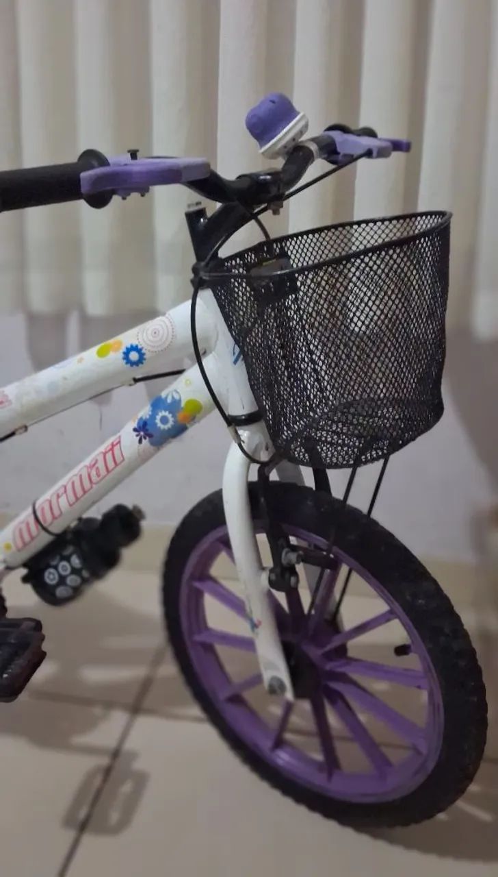 BICICLETA INFANTIL ARO 16 SEMI NOVA - Foto 2
